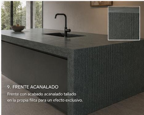 Encimeras de pizarra verde Campo de Oso