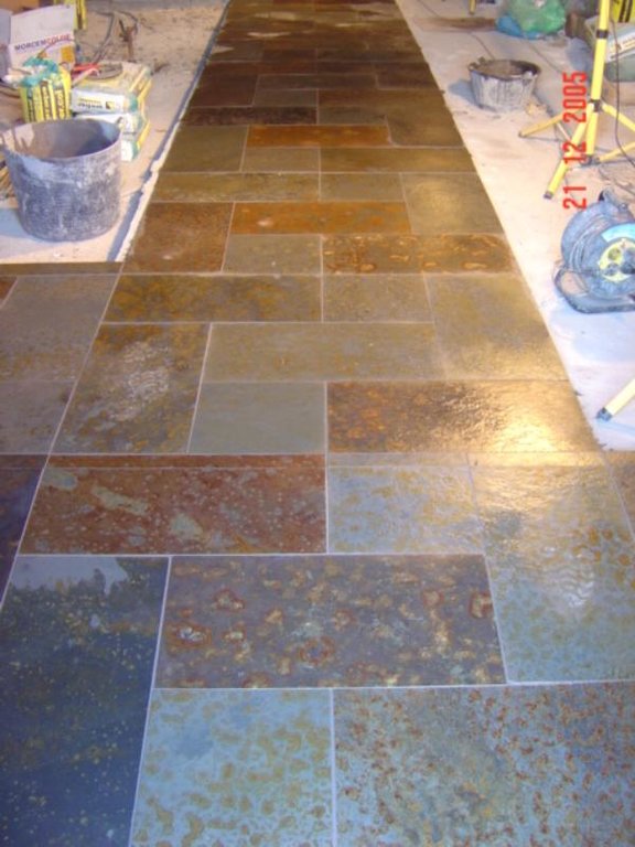 Pizarra oxidada varios formatos