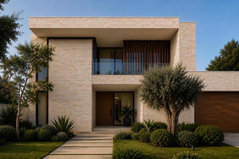 Tacopanel travertino beige envejecido