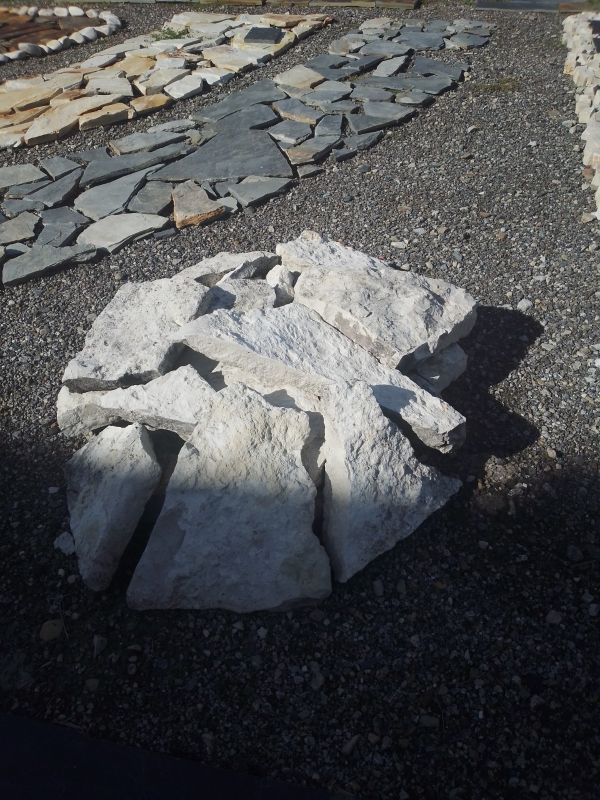 Irregular limestone