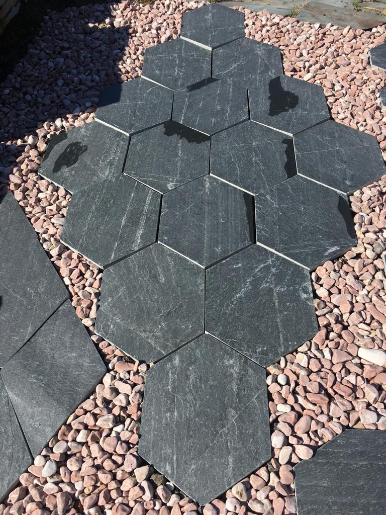 Plaquetas hexagonales